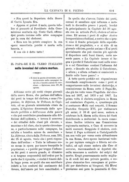 La campana di S. Pietro bollettino religioso settimanale