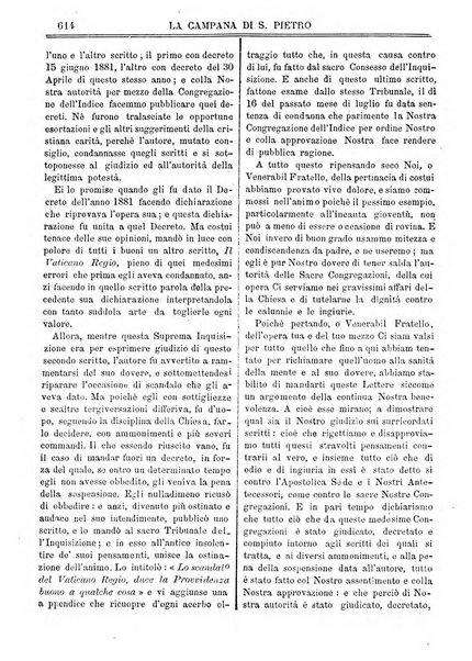 La campana di S. Pietro bollettino religioso settimanale