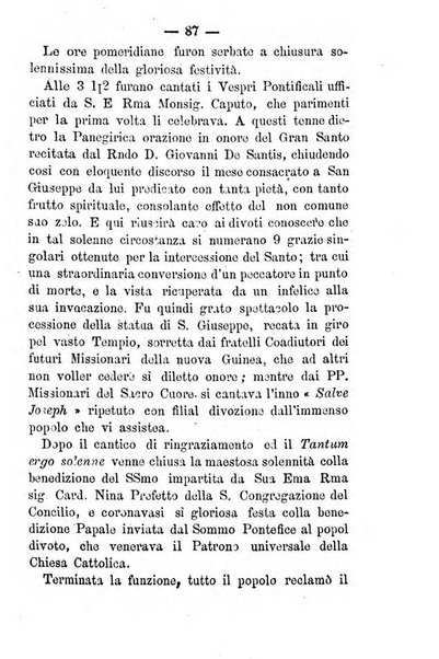 Annali di S. Giuseppe, amico del sacro cuore di Gesu