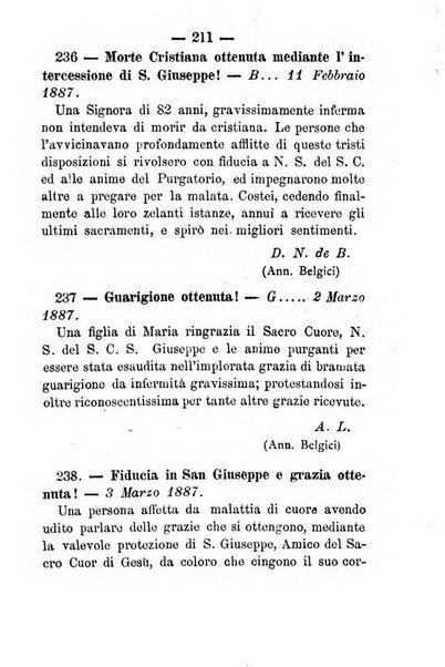 Annali di S. Giuseppe, amico del sacro cuore di Gesu