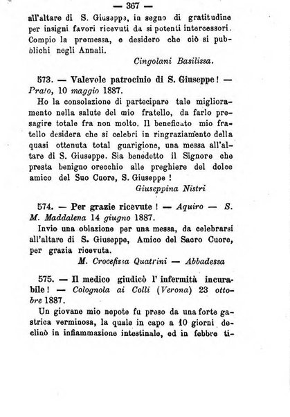 Annali di S. Giuseppe, amico del sacro cuore di Gesu