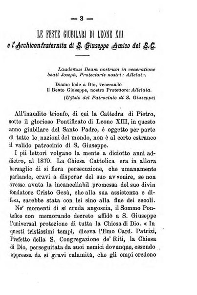 Annali di S. Giuseppe, amico del sacro cuore di Gesu