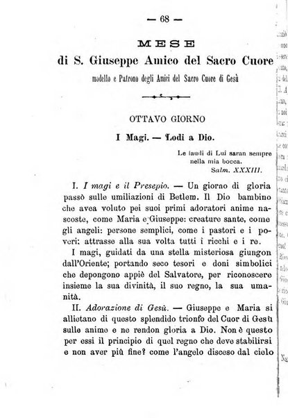 Annali di S. Giuseppe, amico del sacro cuore di Gesu