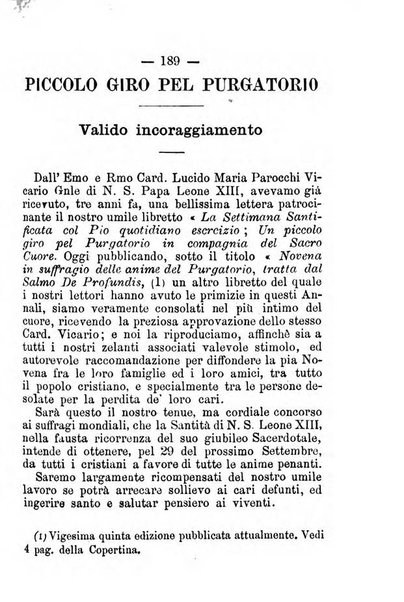 Annali di S. Giuseppe, amico del sacro cuore di Gesu