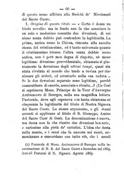 Annali di S. Giuseppe, amico del sacro cuore di Gesu