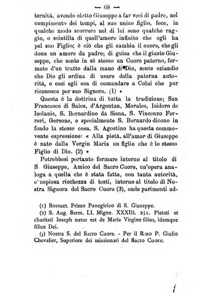 Annali di S. Giuseppe, amico del sacro cuore di Gesu