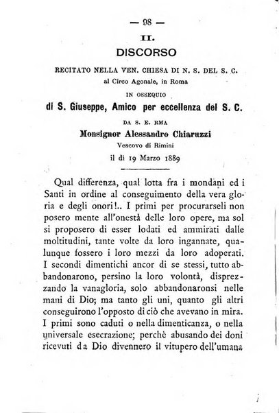 Annali di S. Giuseppe, amico del sacro cuore di Gesu