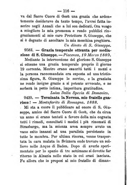 Annali di S. Giuseppe, amico del sacro cuore di Gesu