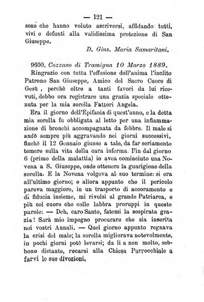 Annali di S. Giuseppe, amico del sacro cuore di Gesu