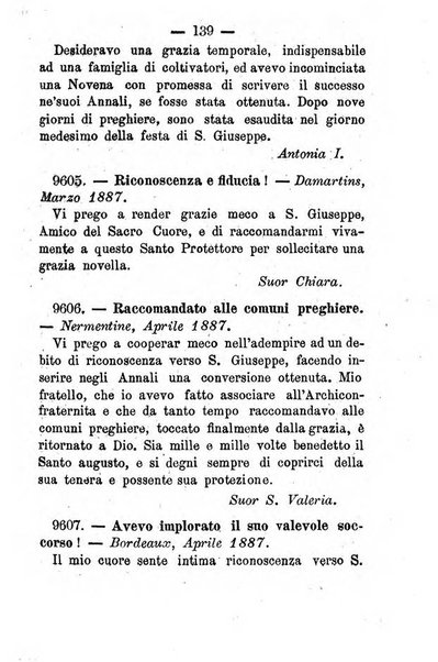 Annali di S. Giuseppe, amico del sacro cuore di Gesu