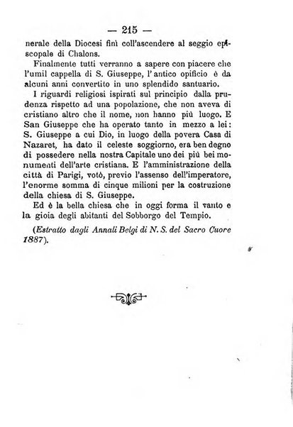 Annali di S. Giuseppe, amico del sacro cuore di Gesu