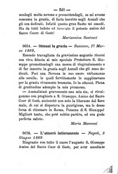 Annali di S. Giuseppe, amico del sacro cuore di Gesu