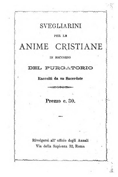 Annali di S. Giuseppe, amico del sacro cuore di Gesu