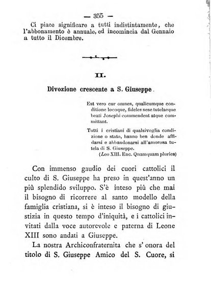 Annali di S. Giuseppe, amico del sacro cuore di Gesu