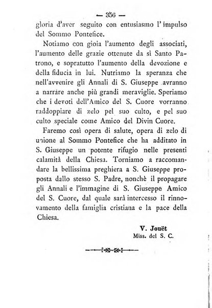 Annali di S. Giuseppe, amico del sacro cuore di Gesu