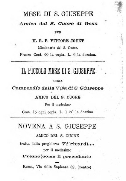 Annali di S. Giuseppe, amico del sacro cuore di Gesu