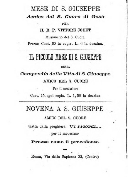 Annali di S. Giuseppe, amico del sacro cuore di Gesu