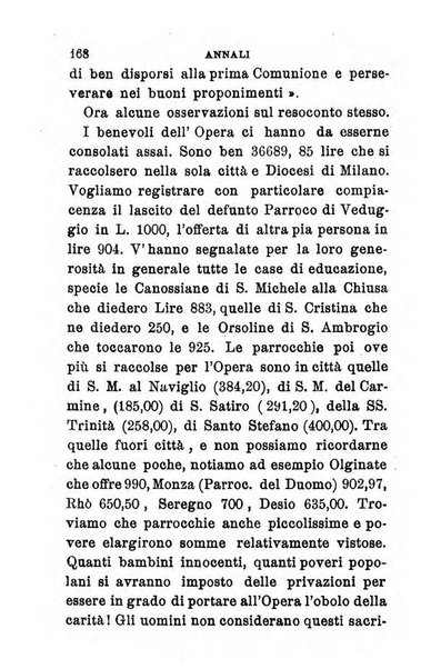 Annali dell'Opera della S. Infanzia