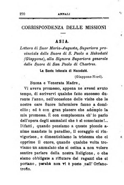 Annali dell'Opera della S. Infanzia