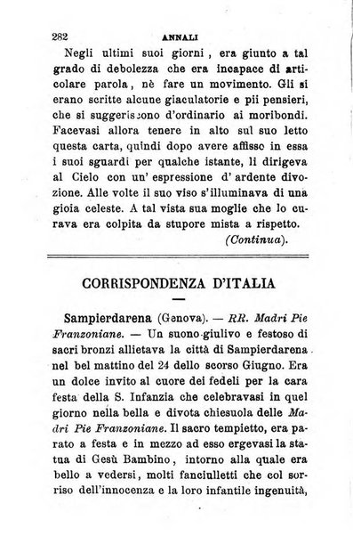 Annali dell'Opera della S. Infanzia