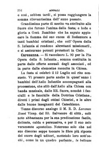 Annali dell'Opera della S. Infanzia