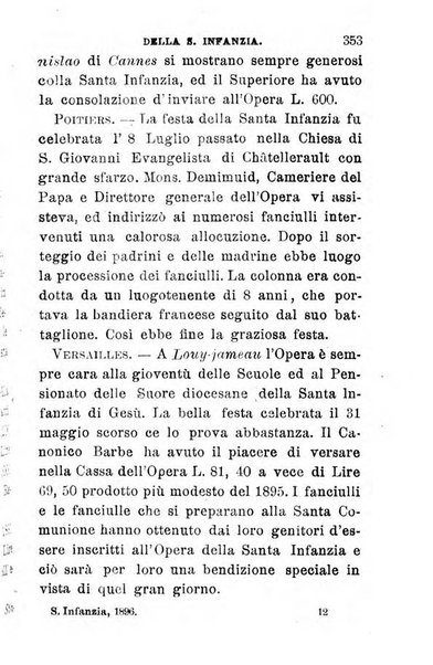 Annali dell'Opera della S. Infanzia