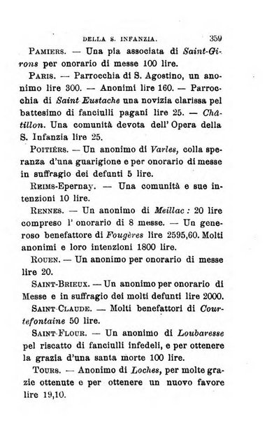 Annali dell'Opera della S. Infanzia