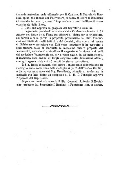 Bullettino del comizio agrario del circondario di Siena