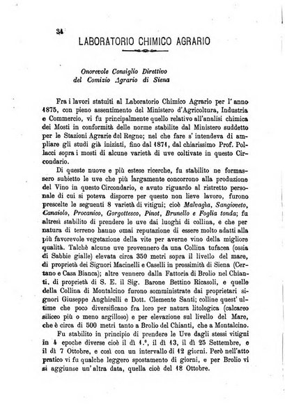 Bullettino del comizio agrario del circondario di Siena