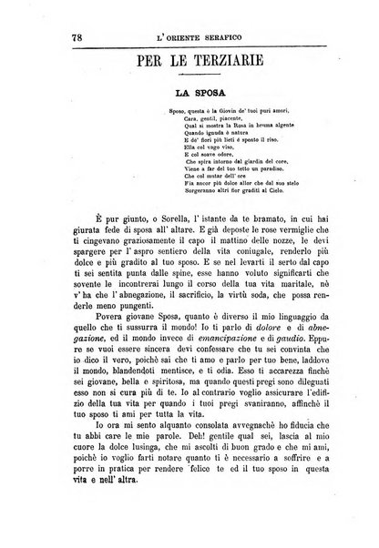 L'oriente serafico bollettino ufficiale per la celebrazione del VII centenario del Terz'Ordine Francescano