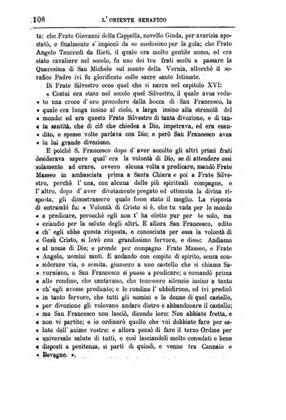 L'oriente serafico bollettino ufficiale per la celebrazione del VII centenario del Terz'Ordine Francescano