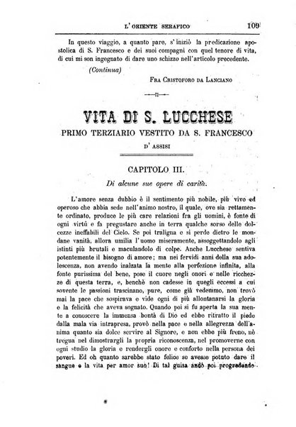 L'oriente serafico bollettino ufficiale per la celebrazione del VII centenario del Terz'Ordine Francescano