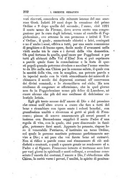 L'oriente serafico bollettino ufficiale per la celebrazione del VII centenario del Terz'Ordine Francescano