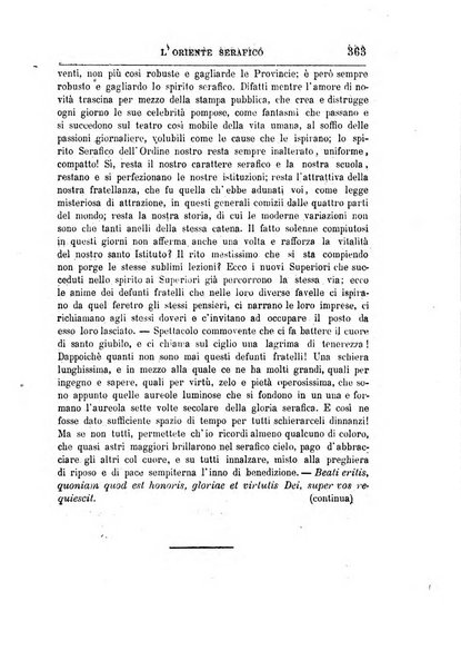 L'oriente serafico bollettino ufficiale per la celebrazione del VII centenario del Terz'Ordine Francescano