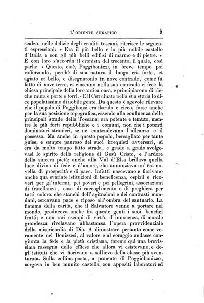 L'oriente serafico bollettino ufficiale per la celebrazione del VII centenario del Terz'Ordine Francescano