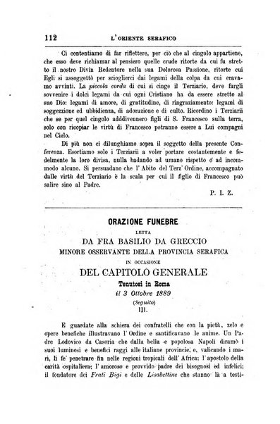 L'oriente serafico bollettino ufficiale per la celebrazione del VII centenario del Terz'Ordine Francescano