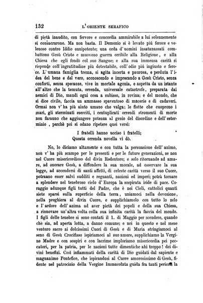 L'oriente serafico bollettino ufficiale per la celebrazione del VII centenario del Terz'Ordine Francescano