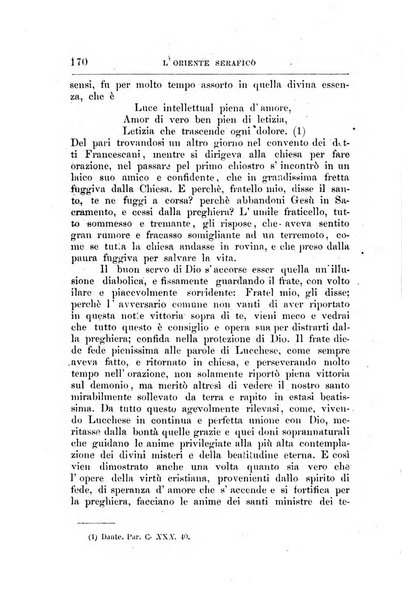 L'oriente serafico bollettino ufficiale per la celebrazione del VII centenario del Terz'Ordine Francescano