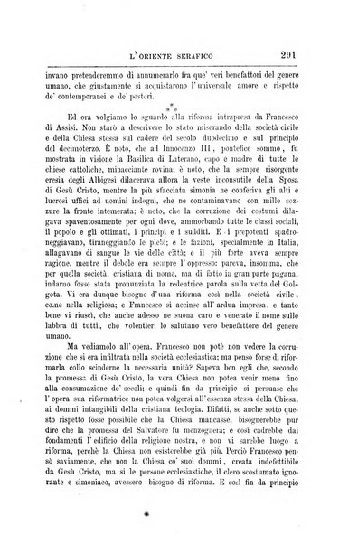 L'oriente serafico bollettino ufficiale per la celebrazione del VII centenario del Terz'Ordine Francescano