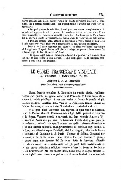 L'oriente serafico bollettino ufficiale per la celebrazione del VII centenario del Terz'Ordine Francescano