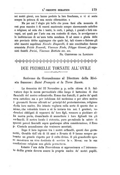 L'oriente serafico bollettino ufficiale per la celebrazione del VII centenario del Terz'Ordine Francescano