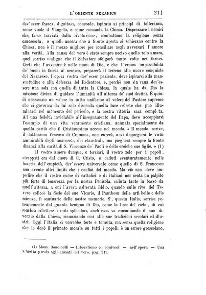 L'oriente serafico bollettino ufficiale per la celebrazione del VII centenario del Terz'Ordine Francescano