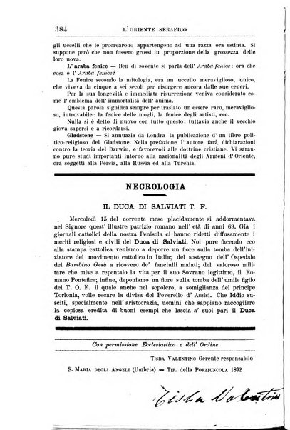 L'oriente serafico bollettino ufficiale per la celebrazione del VII centenario del Terz'Ordine Francescano