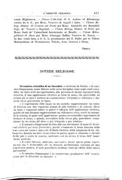 L'oriente serafico bollettino ufficiale per la celebrazione del VII centenario del Terz'Ordine Francescano