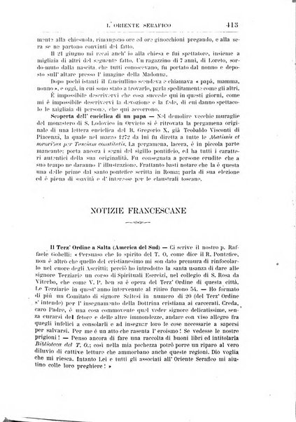 L'oriente serafico bollettino ufficiale per la celebrazione del VII centenario del Terz'Ordine Francescano