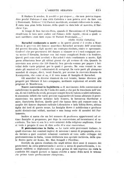 L'oriente serafico bollettino ufficiale per la celebrazione del VII centenario del Terz'Ordine Francescano