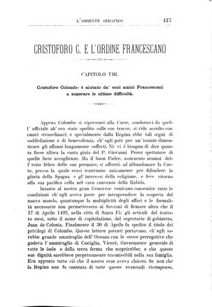 L'oriente serafico bollettino ufficiale per la celebrazione del VII centenario del Terz'Ordine Francescano