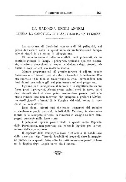 L'oriente serafico bollettino ufficiale per la celebrazione del VII centenario del Terz'Ordine Francescano