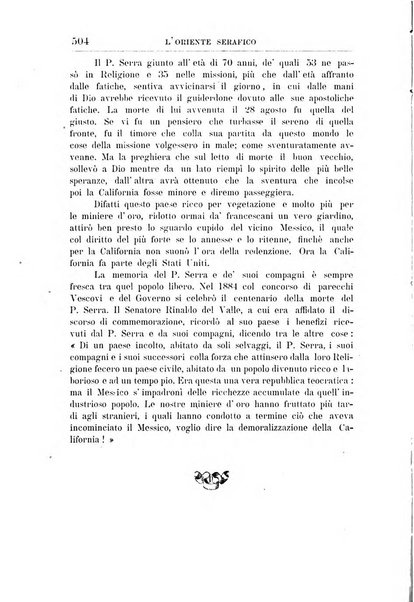 L'oriente serafico bollettino ufficiale per la celebrazione del VII centenario del Terz'Ordine Francescano