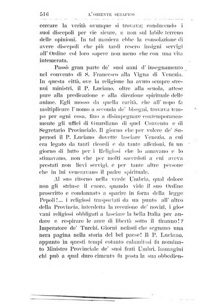 L'oriente serafico bollettino ufficiale per la celebrazione del VII centenario del Terz'Ordine Francescano